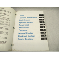 500607 OMC Johnson Evinrude Outboard Service Repair Manual "ER" 9.9-30 HP 1994