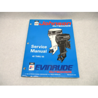 500608 OMC Evinrude Johnson Outboard Service Repair Manual 40-55 "ER" 1994
