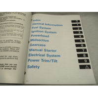500609 1994 OMC Evinrude Johnson Outboard Service Repair Manual 60-70 HP "ER"