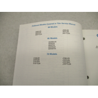 500609 1994 OMC Evinrude Johnson Outboard Service Repair Manual 60-70 HP "ER"