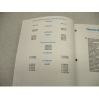 500610 OMC Johnson Evinrude Outboard Service Repair Manual "ER" 85-115 HP 1994
