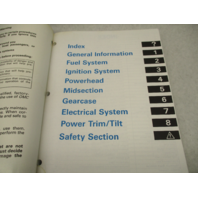 500610 OMC Johnson Evinrude Outboard Service Repair Manual "ER" 85-115 HP 1994
