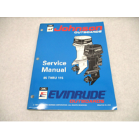 500610 OMC Johnson Evinrude Outboard Service Repair Manual "ER" 85-115 HP 1994