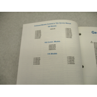 500611 OMC Johnson Evinrude Outboard Service Repair Manual "ER" 150-175 HP 1994