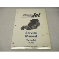 503141 OMC Evinrude Johnson TurboJet Service Repair Manual "EO" 90 115  1995
