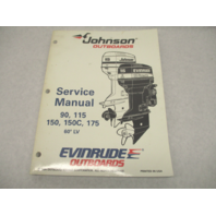 503151 Evinrude Johnson Outboard Service Manual "EO" 90-175 HP 60 Deg LV 1995