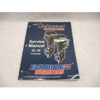 507123 Evinrude Johnson Outboard Service Repair Manual "ED" 25 35 HP 3-CYL 1996