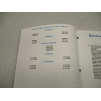 507126 Evinrude Johnson Outboard Service Repair Manual "ED" 88-115 HP 90 CV 1996