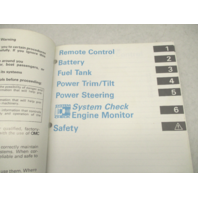 507129 1996 OMC Johnson Evinrude ED Outboard Service Repair Manual Accessories