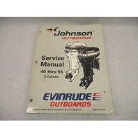 507265 1997 Evinrude Johnson Outboard Service Repair Manual 40-55 HP 2-Cyl "EU"