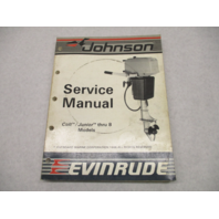 507614 1987 Evinrude Johnson Outboard Service Repair Manual Colt/Junior-8 HP "CU"