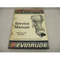 507616 1987 Evinrude Johnson Outboard Service Repair Manual 35A-55 "CU"