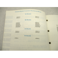 507617 1987 Evinrude Johnson Outboard Service Repair Manual 60-75 CU Models