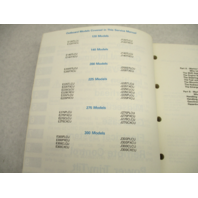 507619 1987 Evinrude Johnson Outboard Service Repair Manual 120-275 CU Loop V