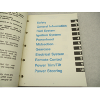 507619 1987 Evinrude Johnson Outboard Service Repair Manual 120-275 CU Loop V