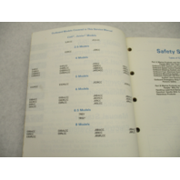 507659 Johnson Evinrude Outboard Service Repair Manual "CC" Colt/Junior-8HP 1988