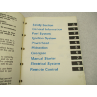 1988 Evinrude Johnson Outboard Service Repair Manual 9.9-30 CC Models