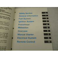 1988 OMC Evinrude Johnson Outboard Service Repair Manual 9.9-30 CC Models