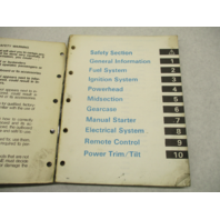 507661 1988 Evinrude Johnson Outboard Service Repair Manual 40-55 CC Models