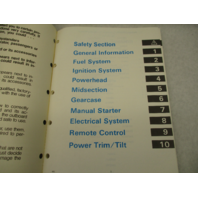 507661 1988 OMC Evinrude Johnson Outboard Service Repair Manual 40-55 CC Models