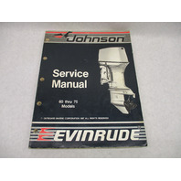 507662 Johnson Evinrude Outboard Service Repair Manual "CC" 60-75 HP 1988