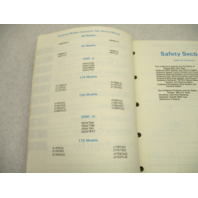 507663 Johnson Evinrude Outboard Service Repair Manual "CC" Cross V 88-175 HP 1988