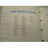 507752 1989 OMC Evinrude Johnson Electric Outboard Service Repair Manual CE