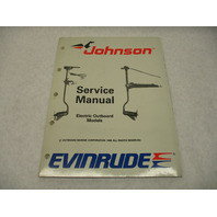 507752 1989 OMC Evinrude Johnson Electric Outboard Service Repair Manual CE