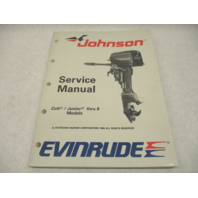 507753 1989 Evinrude Johnson Outboard Service Repair Manual Colt/Junior 3-8 HP CE