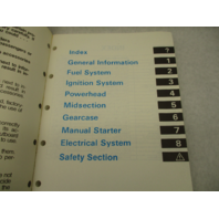 507753 1989 Evinrude Johnson Outboard Service Repair Manual Colt/Junior 3-8 HP CE