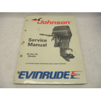 507755 1989 Evinrude Johnson Outboard Service Repair Manual 40-55 HP CE