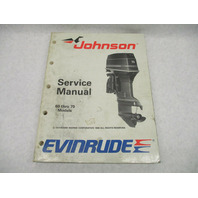 507756 1989 Evinrude Johnson Outboard Service Repair Manual 60-70 HP CE