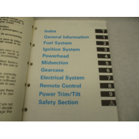 1989 Evinrude Johnson Outboard Service Repair Manual 88-110 150-175 HP CE Cross V