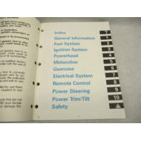 507758 1989 Evinrude Johnson Outboard Service Repair Manual 120-300 CE Loop V