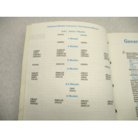 507870 1990 OMC Evinrude Johnson Outboard Service Manual 3-8 HP ES Colt Junior