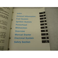 507870 1990 OMC Evinrude Johnson Outboard Service Manual 3-8 HP ES Colt Junior