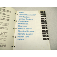 507872 1990 OMC Evinrude Johnson Outboard Service Repair Manual 40-55 HP ES