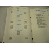 507874 1990 OMC Evinrude Johnson Outboard Service Manual 88-175 HP "ES" Cross V