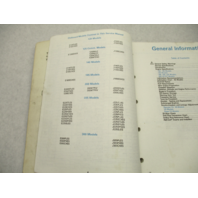507875 1990 Evinrude Johnson Outboard Service Manual 120-300 HP "ES" Loop V