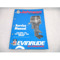 507875 1990 Evinrude Johnson Outboard Service Repair Manual 120-300 HP ES Loop V