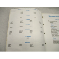 507945 1991 Johnson Evinrude 2.3-8 HP Outboard Service Repair Manual "EI"