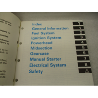 507945 1991 OMC Johnson Evinrude 2.3-8 HP Outboard Service Repair Manual "EI"