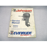 507947 Johnson Evinrude Outboard Service Repair Manual 40-55 HP "EI" 1991