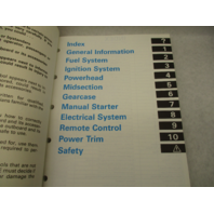 507947 OMC Johnson Evinrude Outboard Service Repair Manual 40-55 HP "EI" 1991