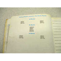 507948 Johnson Evinrude Outboard Service Manual 60-70 HP "EI" 1991