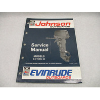 508142 OMC Evinrude Johnson Outboard Service Repair Manual "EN" 9.9-30 HP 1992