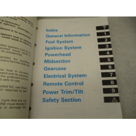 508145 OMC Evinrude Johnson Outboard Service Repair Manual EN 85-115 155 HP 1992