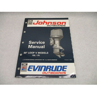 508146 Evinrude Johnson Outboard Service Repair Manual "EN"150 175 HP 1992