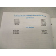 508146 Evinrude Johnson Outboard Service Repair Manual "EN"150 175 HP 1992