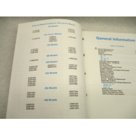 508147 1992 OMC Evinrude Johnson Outboard Service Repair Manual 120-300 HP "EN"